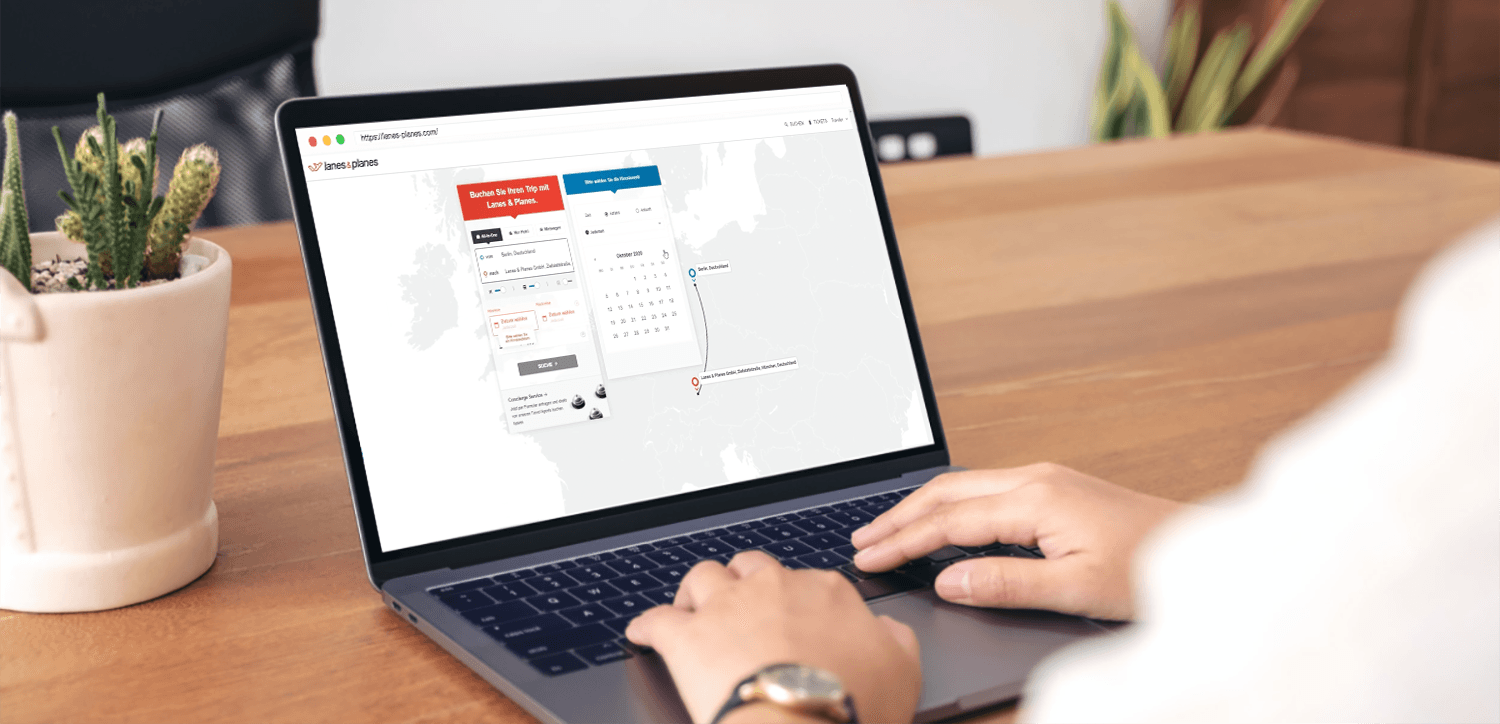 Geschäftsreisen einfach planen mit der Lanes & Planes Software