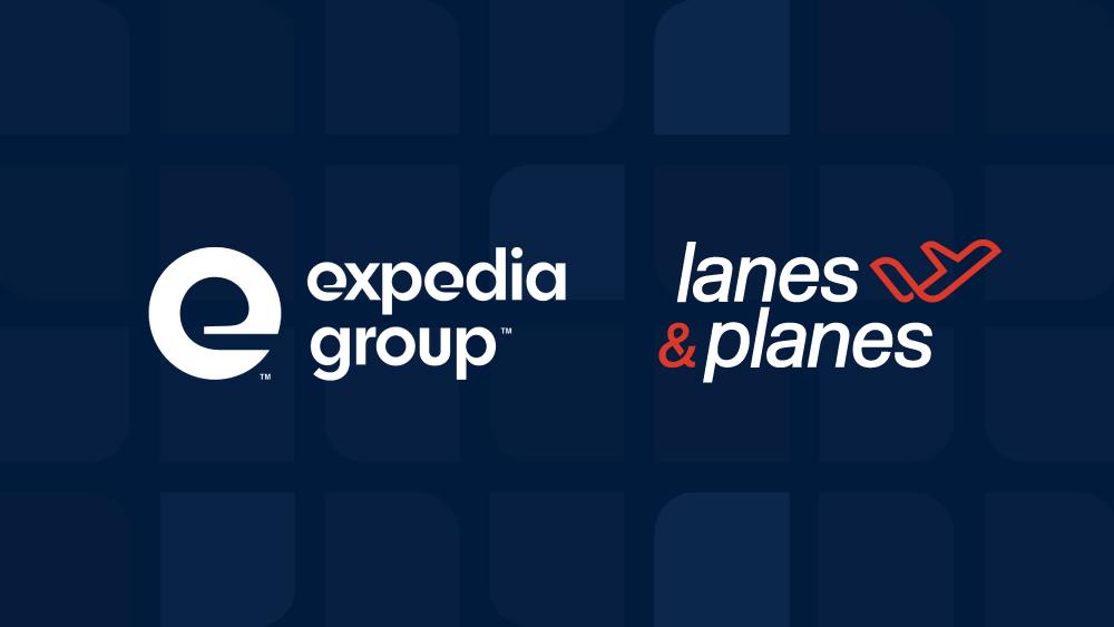 Expedia Group and Lanes & Planes logos